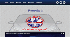 Desktop Screenshot of continentales.com